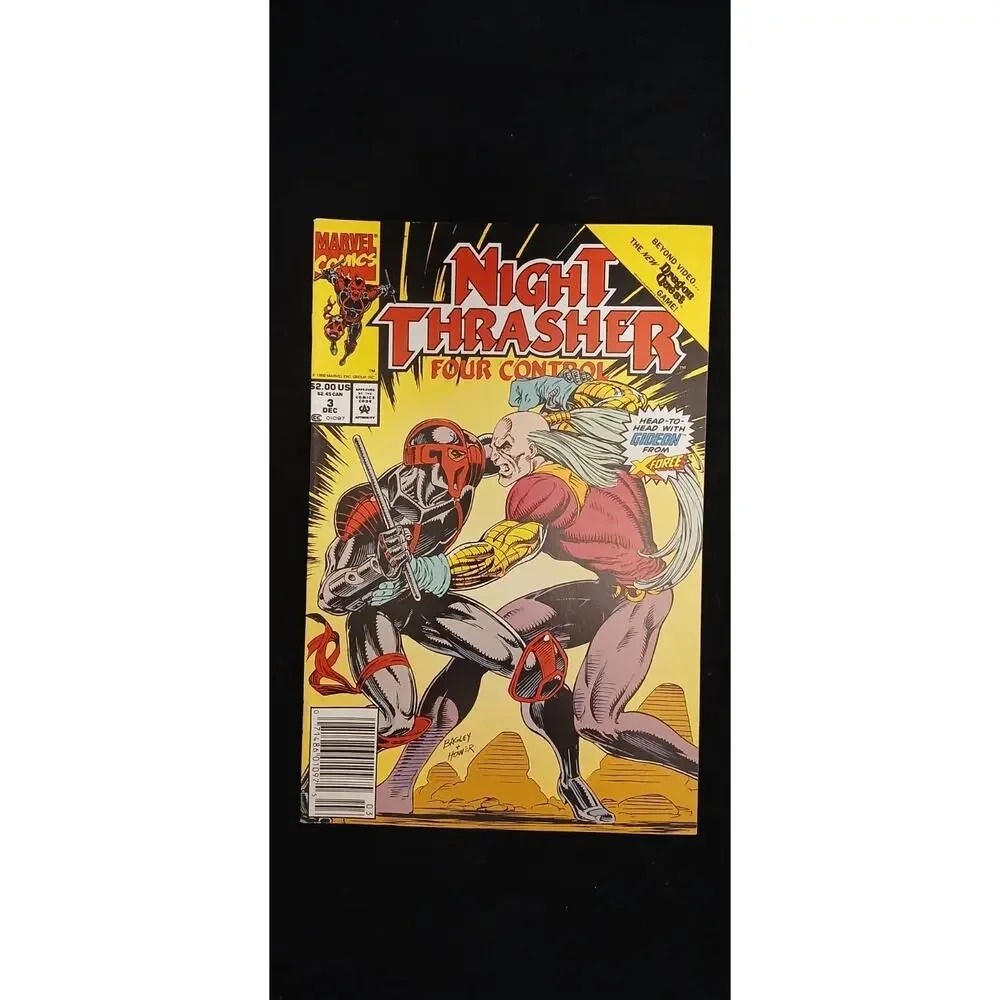 NIGHT THRASHER FOUR CONTROL #1-4 COMPLETE SET Marvel 1992 New Warriors Comic